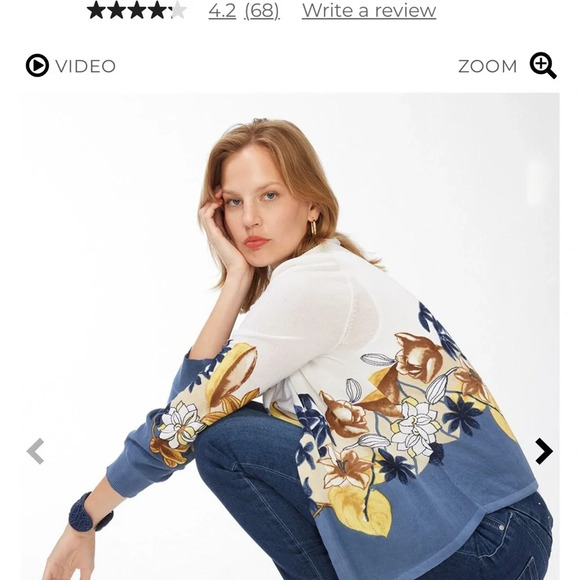 - Chicos cardigan excellent condition size 2/women’s size large - Picture 5 of 8